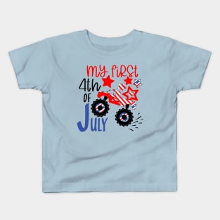 My first 4th of july..independence day gift for kids Kids T-Shirt